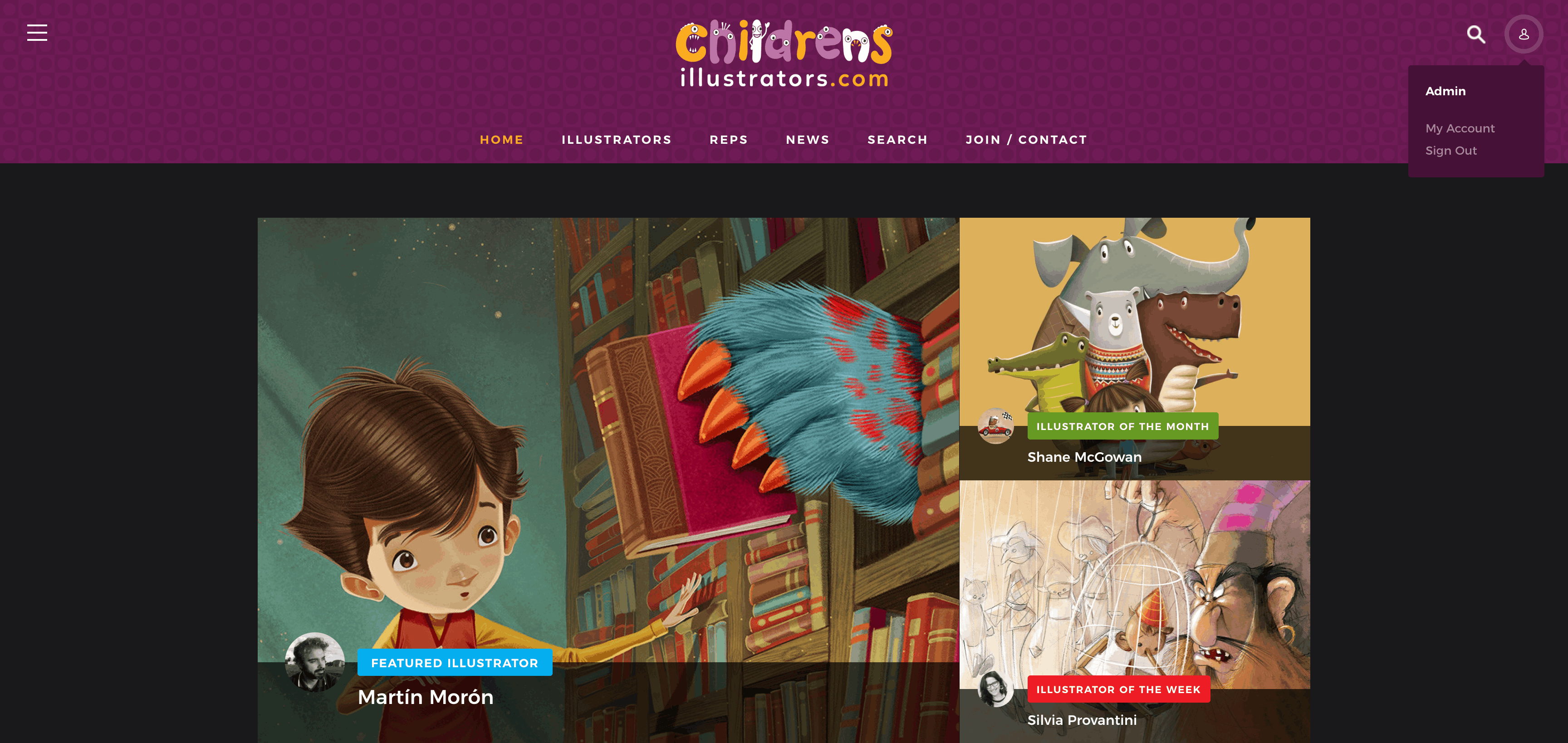 Children's Illustrators β Professional Portfolio Platform